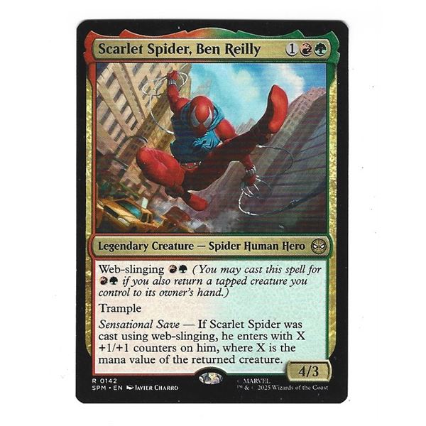 Magic The Gathering Scarlet Spider, Ben Reilly Rare R-0142