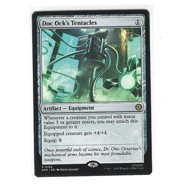 Magic The Gathering Spider Man Doc Ock's Tentacles Rare R 0162