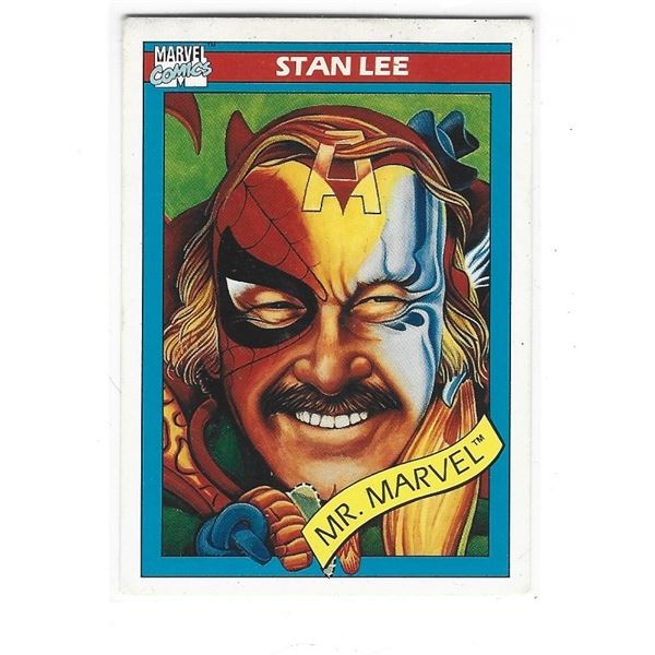 1990 Marvel Universe card #161 Stan Lee - MR. Marvel