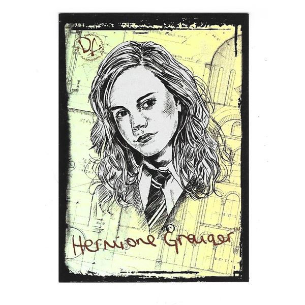 Harry Potter Memorable Moments 2 Foil Puzzle Insert card PZ4 Hermione Granger