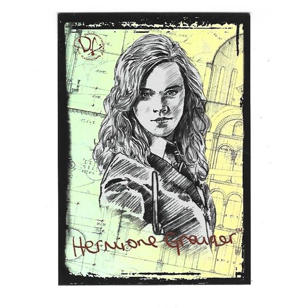 Harry Potter Memorable Moments 2 Foil Puzzle Insert card PZ5 Hermione Granger