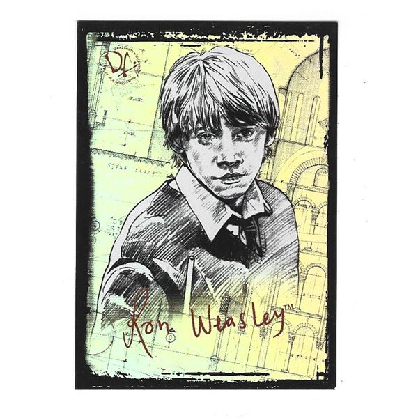 Harry Potter Memorable Moments 2 Foil Puzzle Insert card PZ6 Ron Weasley