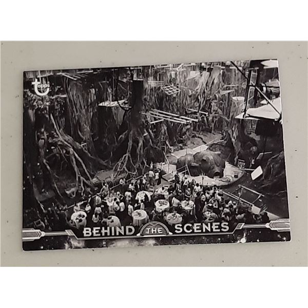 Star Wars The Empire Strikes Back Black and White Behind the Scenes card BTS-34