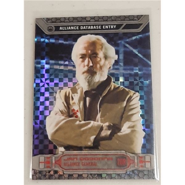 2014 Topps Star Wars Chrome Perspectives card 20A X-Fractor #d 40/99