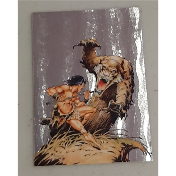 1994 FPG Mike Ploog Metallic Storm Foil card MS2 Battle of the Lords