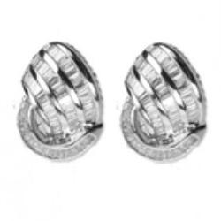 3.20 Ct Vs Diamond Earrings 18 K w