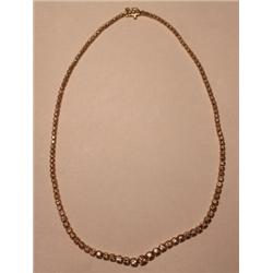 6.94 CTW Graduating Diamond Tennis Necklace
