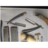 Image 4 : Vintage Shaving Lot Straight Razors Brushes etc