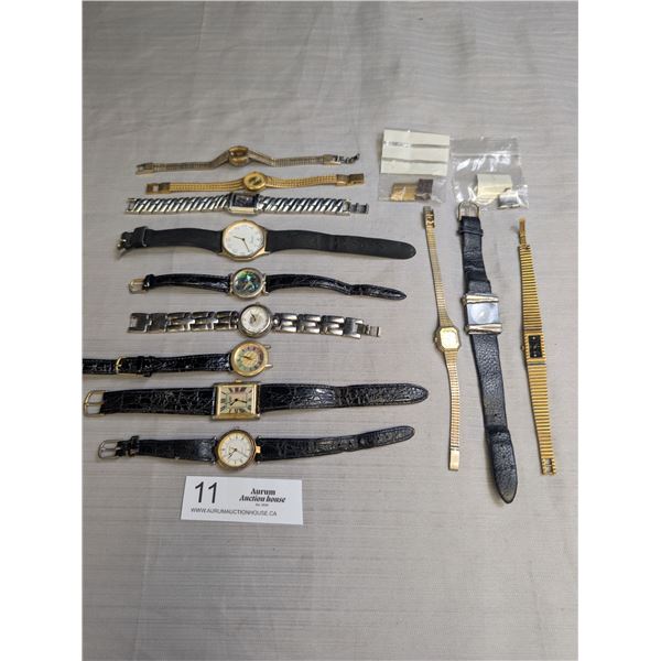 Lot of Vintage Watches as Found