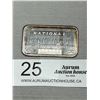 Image 1 : National One Troy Ounce Silver Bar