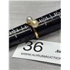 Image 1 : Antique Genuine Pearl Ring Marked 14K G.F.