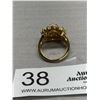 Image 3 : Vintage Gold Plated Genuine Moonstone Ring