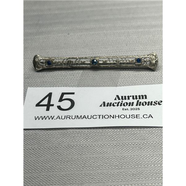 Antique C.1910 Edwardian Bar Pin