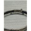Image 3 : Marked Birks Sterling Antique Hinged Cuff Bangle