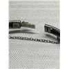 Image 4 : Marked Birks Sterling Antique Hinged Cuff Bangle