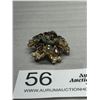 Image 3 : Antique Rhinestone Fllower Trembler Brooch