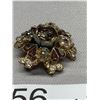 Image 4 : Antique Rhinestone Fllower Trembler Brooch