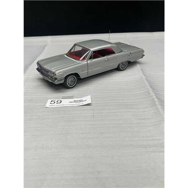 Franklin Mint 1963 Chevrolet Impala Die Cast Car