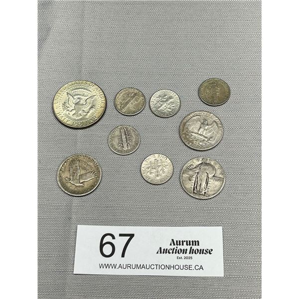 $1.75 Face Value of US Silver Coins