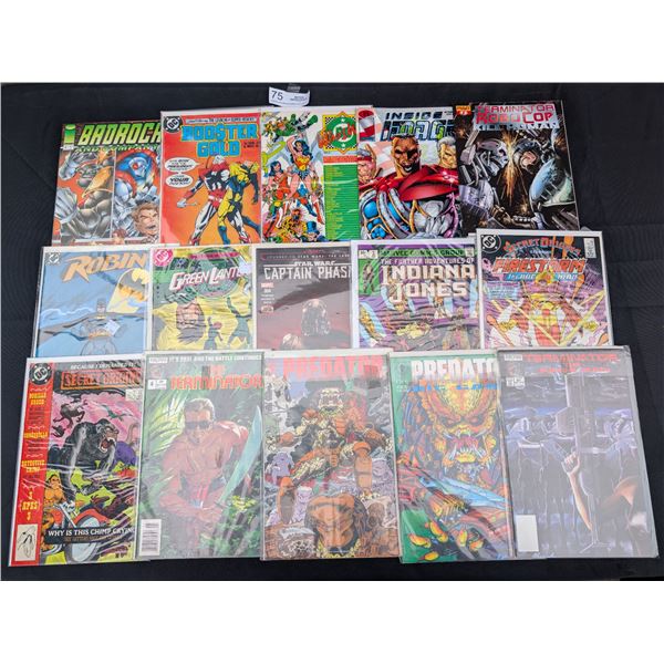 15 Good Quality Comics Mostly on Board in Bag