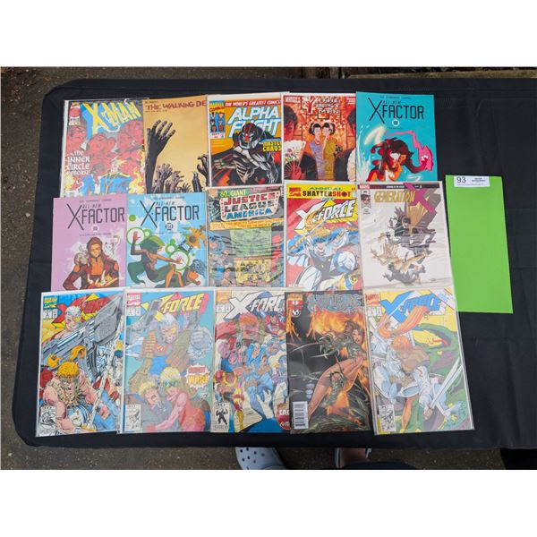15 Good Quality Comics Mostly on Board in Bag