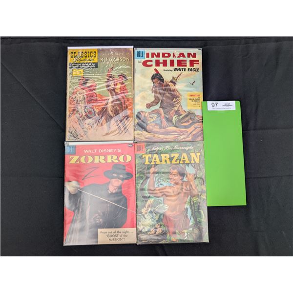 Lot of 4 Dell Comics