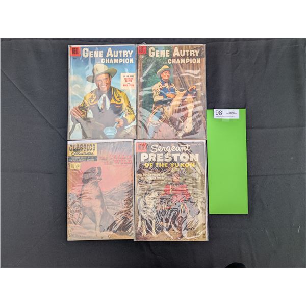 Lot of 4 Dell Comics