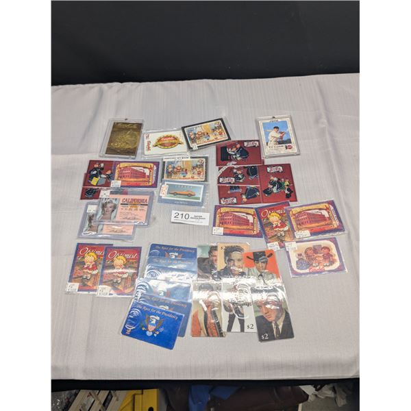 Lot of Coca Cola Cards, Calling Cards, etc.