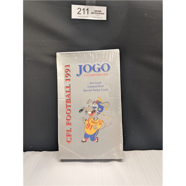 1991 CFL Cards Sealed Case
