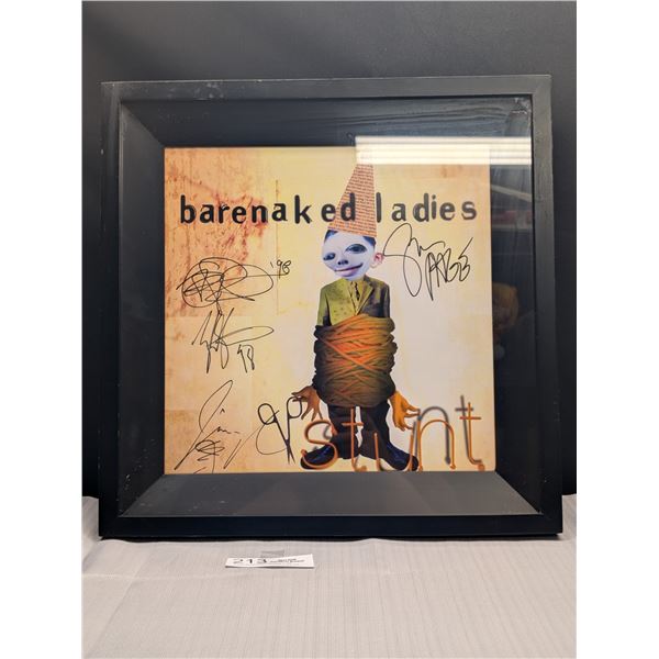 Signed and Framed Barenajed Ladies Band Picture