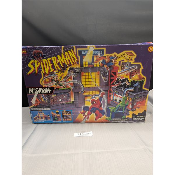 Spiderman Daily Bugle Playset With Original Box