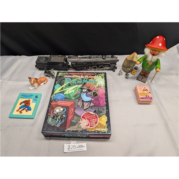Lot of Toys; D&D Rick and Morty, Miniature Dogs etc