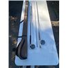 Image 1 : 2 Fly Fishing Rods w/Reels and Hard Travel Fenwick Streamer Rod Rimfly Cartrige 375 reel