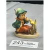 Image 1 : Vintage Boy with Bird Goebel Hummel