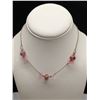 Image 4 : Vintage Venetian Glass Choker Necklace, Beads Bracelet and Pair of Dangle Errings