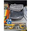 Image 3 : Lot of Car Related Items Steering Wheel Lock Hazard Reflectors Safety Vest Etc
