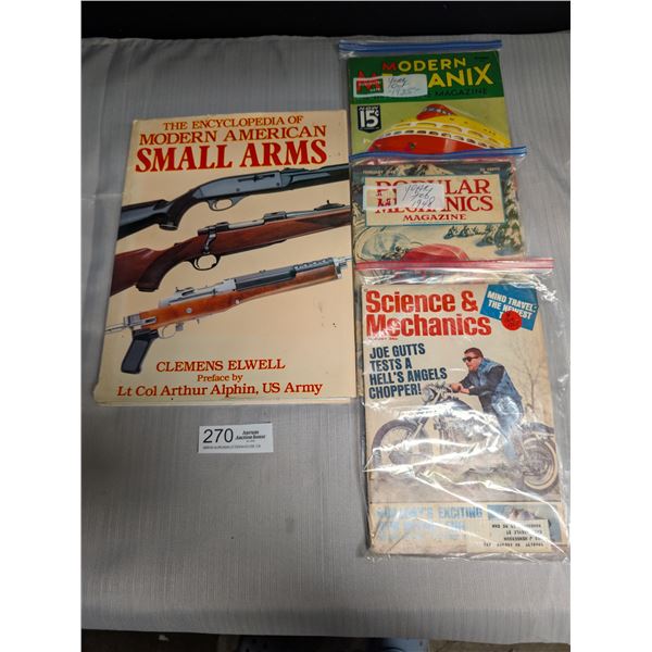 1930's and 40's Magazines plus Old Small Arms Book