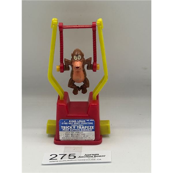 Vintage 1966 King Louie Tricky Trapez Toy in Good Working Order   Jungle Book