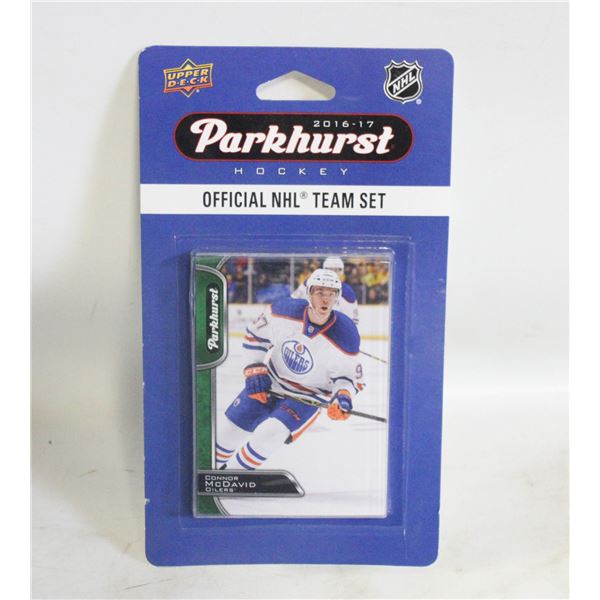 UPPER DECK OILERS SET MCDAVID