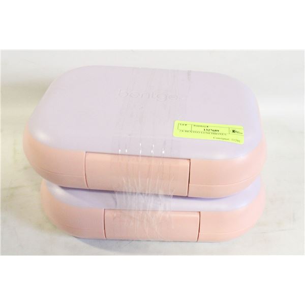 2X BENTGO LUNCHBOXES