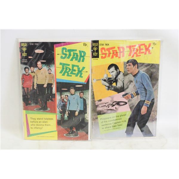 VINTAGE STAR TREK COMICS #8 #9