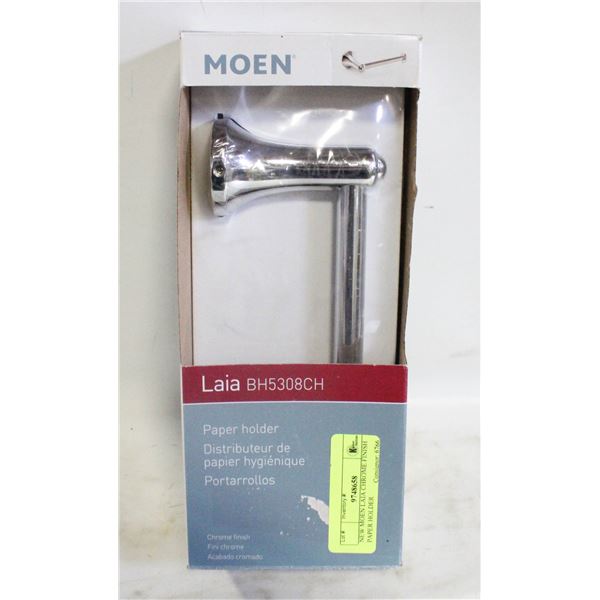 NEW MOEN LAIA CHROME FINISH PAPER HOLDER