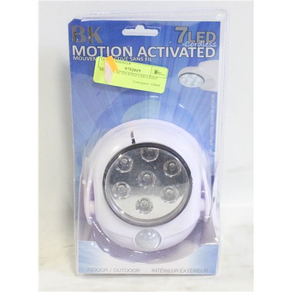 MOTION ACTIVATED LED LIGHT