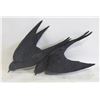 Image 1 : WOODEN BIRDS WALL ORNAMENT