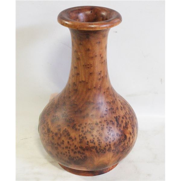 BURL WOOD VASE
