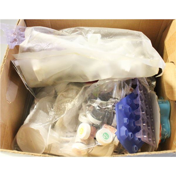 BOX OF BAKING SUPPLIES