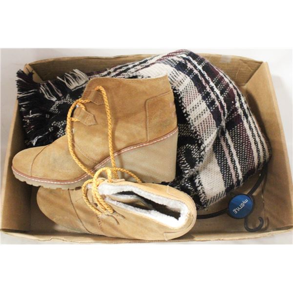ESTATE TOMS HEELS LADIES SZ 7 WITH NEW