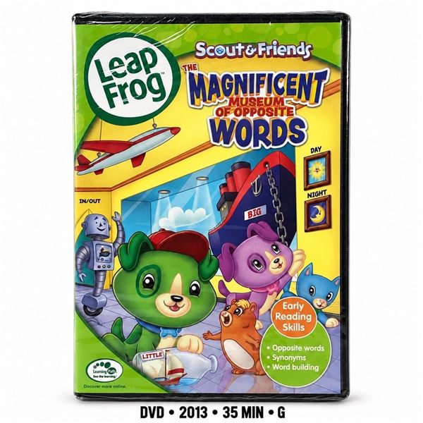NEW DVD "LEAPFROG MAGNIFICENT MUSEUM" 2013