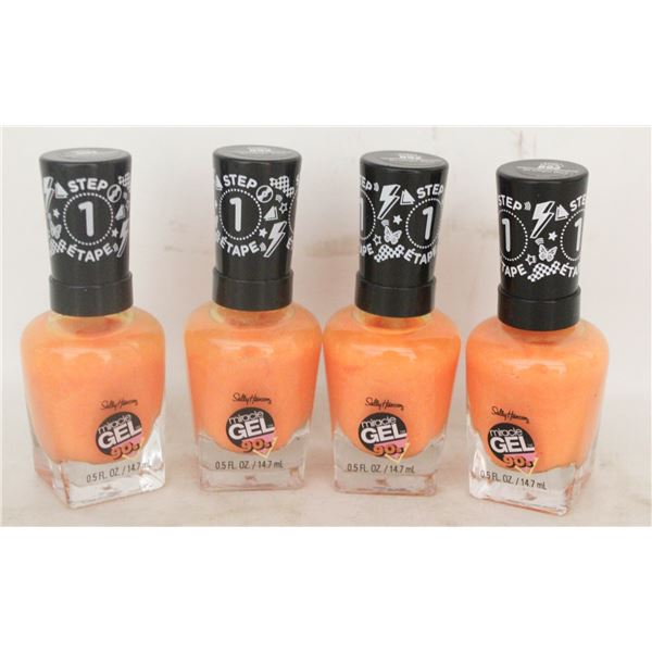 LOT OF 4 NEW NAIL POLISH