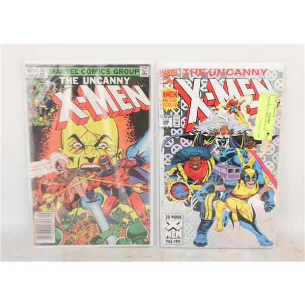 UNCANNY X-MEN #161 & 300